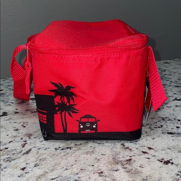 Trader Joe's Mini Red Insulated Bag - Picture 3 of 5